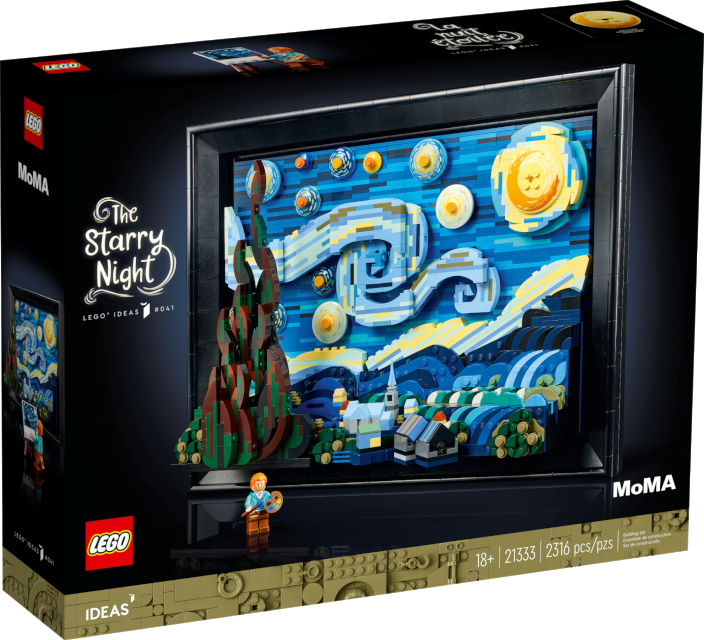 LEGO klotsid Ideas 21333 Vincent van Gogh - The Starry Night