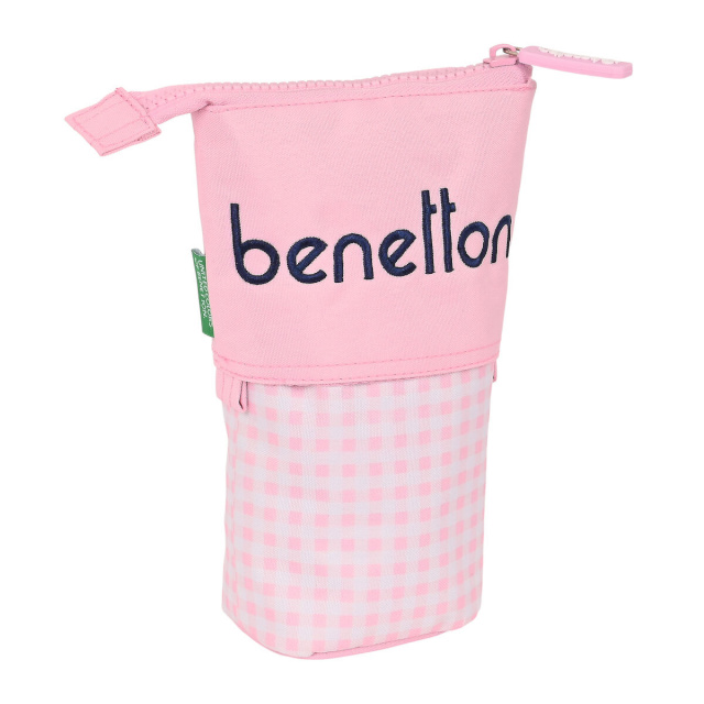 Benetton pinal Vichy roosa 8x19x6cm
