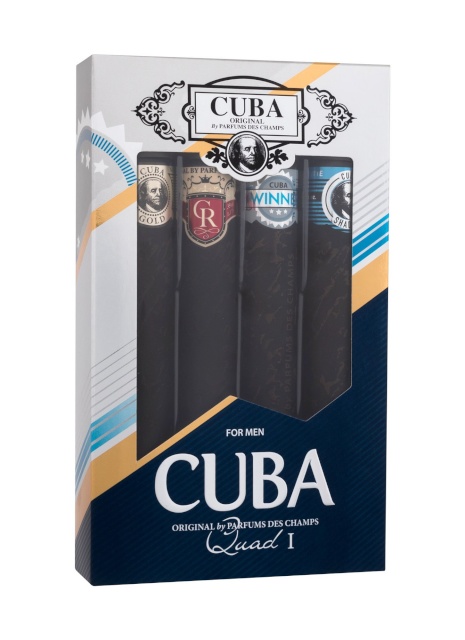 Cuba komplekt Quad I EDT Gold 35ml + EDT Royal 35ml + EDT Winner 35ml + EDT Shadow 35ml, meestele