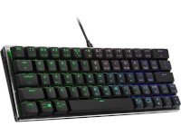 Cooler Master klaviatuur SK620, RGB, must