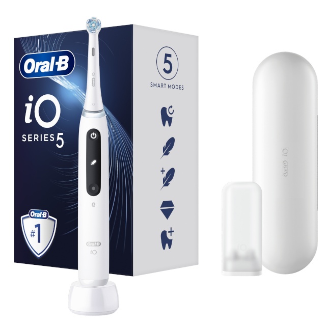 Braun hambahari Oral-B iO5 Quite White, valge
