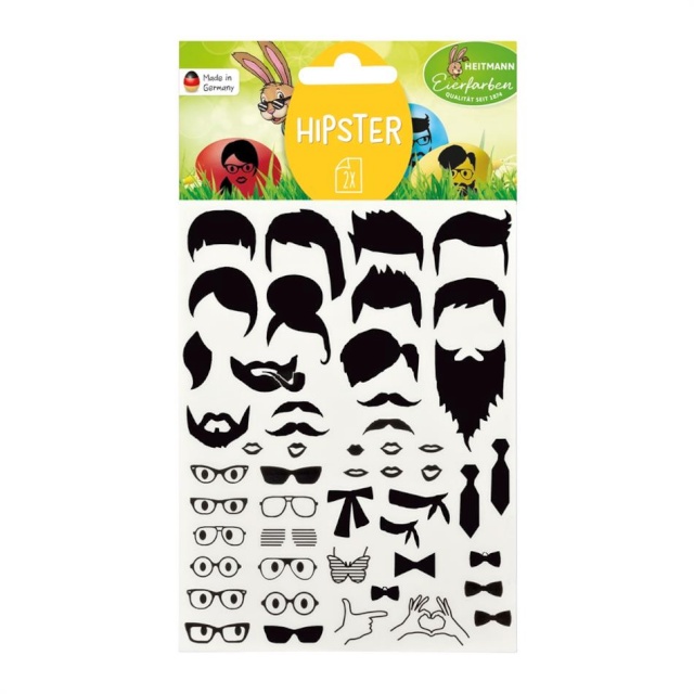 Brauns-Heitmann munakaunistus - kleepsud "Hipster"