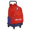 Atlético Madrid ratastega koolikott punane meresinine 33x45x22cm