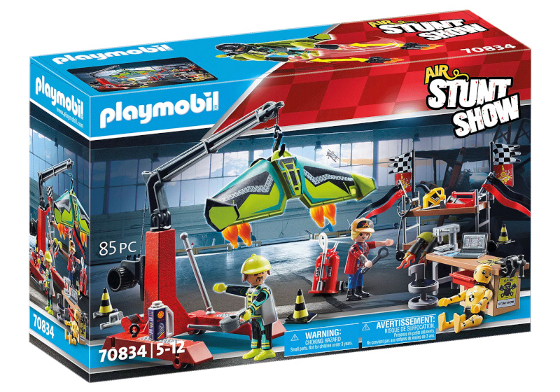 Playmobil klotsid Air Stunt Show 70834 Service Station