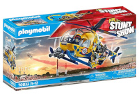 Playmobil klotsid Air Stunt Show 70833 Helicopter with Film