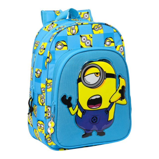 Minions seljakott Minionstatic sinine 26x34x11cm