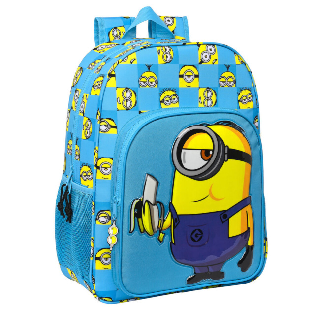 Minions seljakott Minionstatic sinine 33x42x14cm