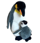 Beppe pehme mänguasi Penguin with baby 25 cm