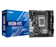 ASRock emaplaat H610M-HVS Intel LGA1700 DDR4 mATX, 90-MXBHT0-A0UAYZ