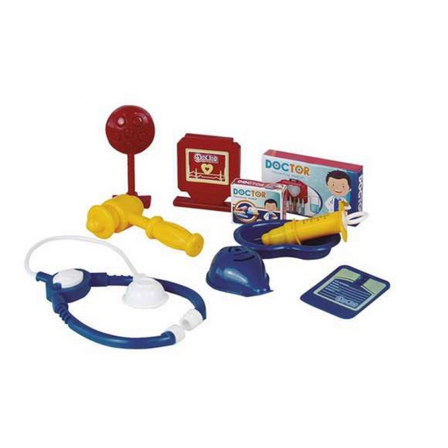 BGB Fun mängu meditsiinikohver tarvikutega 11-osaline 24x22x7cm