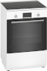Bosch pliit HLN39A020 Hob type Induction, Oven type Electric, valge, Width 60 cm, Grilling, LED, 66 L, Depth 60 cm