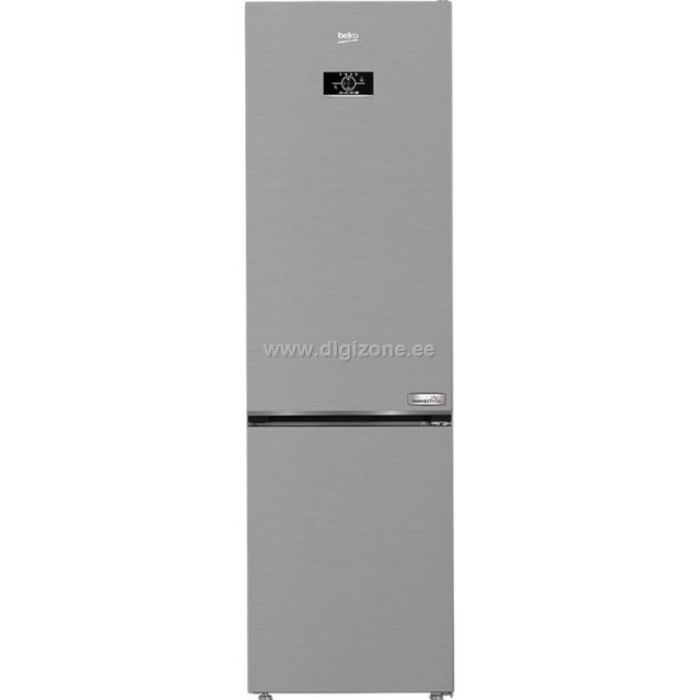 BEKO külmik B3RCNA404HXB, height 203.5 cm, Energy class E, NeoFrost, HarvestFresh, AeroFlow, Inox, hall