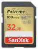 SanDisk mälukaart SDHC Extreme 32GB 100MB/s UHS-I U3 Class 10, V30