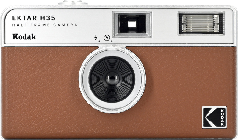 Kodak analoogkaamera Ektar H35, pruun
