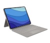Logitech kaitsekest Case with keyboard Combo Touch iPad Pro 12 ,9 5th Gen. Sand UK