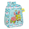 Spongebob seljakott Stay positive sinine valge 33x42x14cm