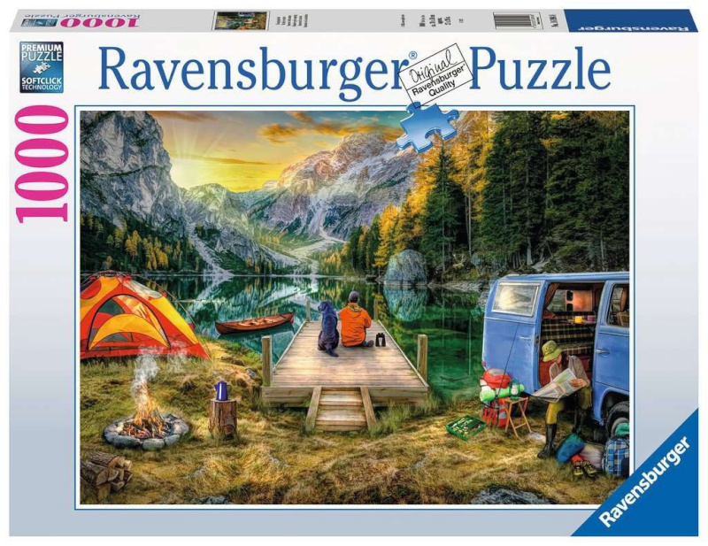 Ravensburger pusle 1000-osaline At the Campsite