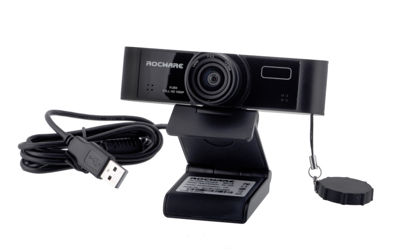 Rocware veebikaamera ALRC15, 1080P 30FPS, 4X Digital Zoom, must