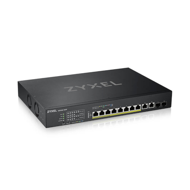 Zyxel switch XS1930-12HP-ZZ0101F network Managed L3 10G Ethernet (100/1000/10000) Power over Ethernet (PoE), must