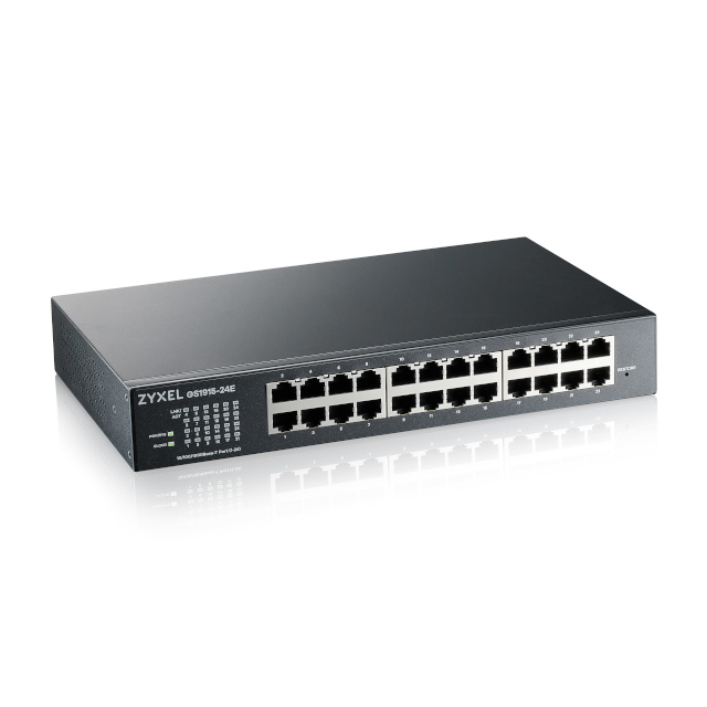 Zyxel switch GS1915-24E, Managed L2, Gigabit Ethernet (10/100/1000), 1U, must