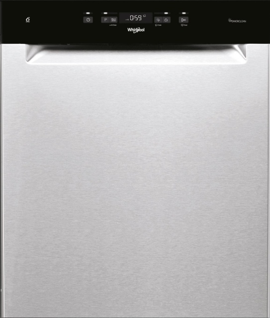 Whirlpool nõudepesumasin WUC 3C32 PX, Stainless Steel, roostevabast terasest