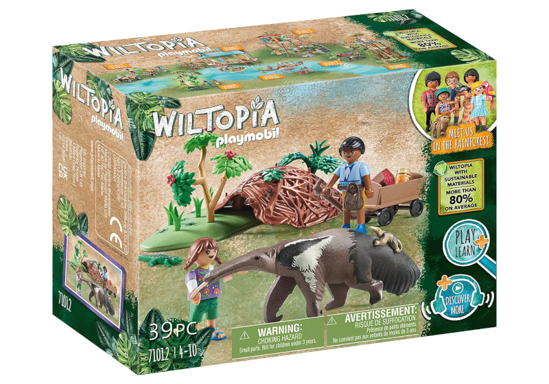 Playmobil klotsid Wiltopia 71012 Anteater Care