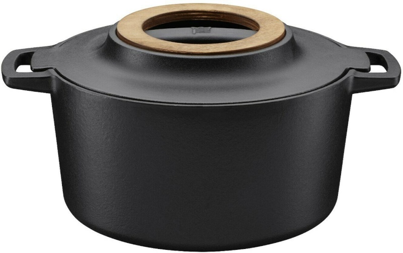 Fiskars malmpott Norden Cast Iron Pot, 6L, must
