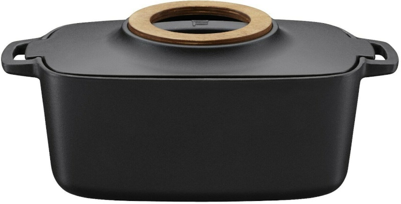 Fiskars malmpott Norden Oval Cast Iron Pot, 5L, must