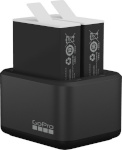 GoPro akulaadija Dual Battery Charger + 2 akut Enduro HERO9/HERO10/HERO11/HERO12 Black (ADDBD-211-EU)