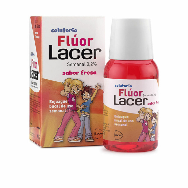 Lacer suuvesi Maasikas Fluoriid laste (100ml)