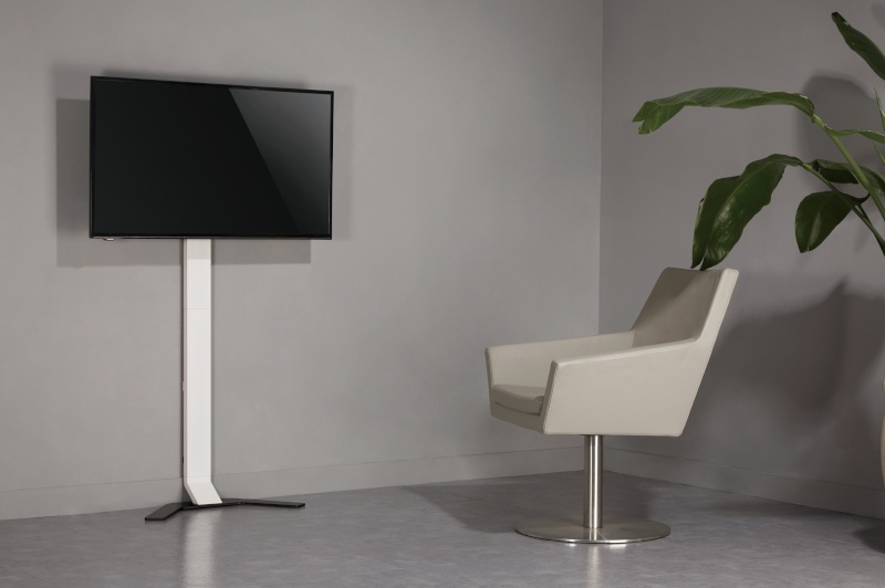 Mozi põrandakinnitus Art Series FS-11, 37-80" televiisoritele, hõbedane