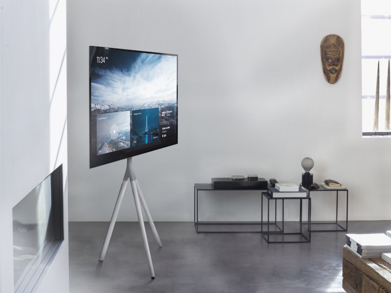 One For All põrandakinnitus WM7462 Design 32-65" televiisoritele, valge metall