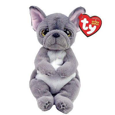 Meteor pehme mänguasi TY Dog Wilfred 15cm, hall 