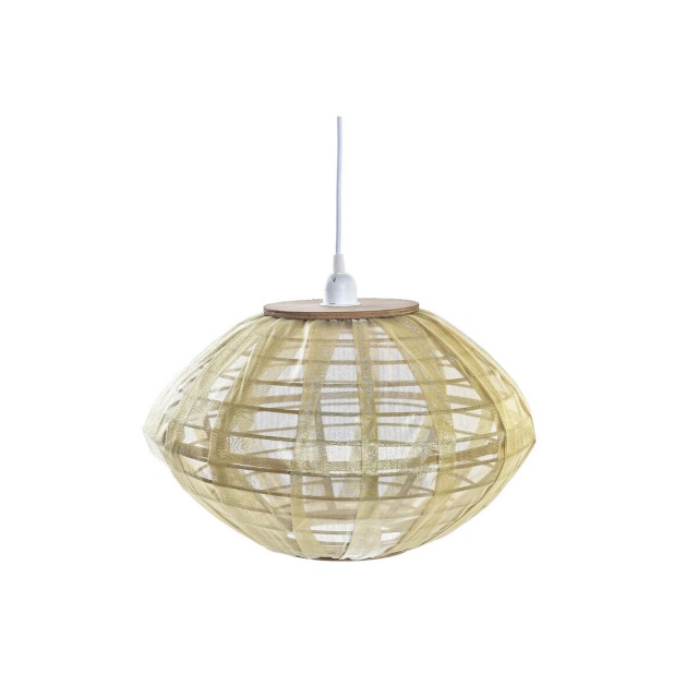 DKD Home Decor laelamp naturaalne kuldne pruun Bambus 50 W (42x42x26cm)