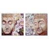 DKD Home Decor maal Buddha 80x3x80cm Idamaine (2tk)