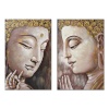 DKD Home Decor maal Buddha 80x3x120cm Idamaine (2tk)