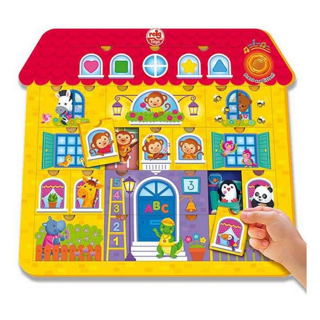 Reig pusle Constructor House muusikaline 21 tk 17x37x41,5cm 17x37x41,5cm