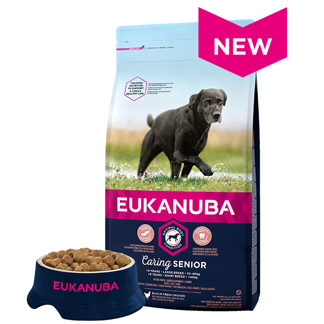 Eukanuba kuivtoit koerale SENIOR 15kg Chicken
