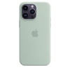 Apple kaitsekest iPhone 14 Pro Max Silicone Case with MagSafe Succulent, heleroheline