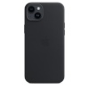 Apple kaitsekest iPhone 14 Plus Leather Case with MagSafe Midnight, must
