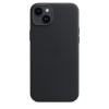 Apple kaitsekest iPhone 14 Plus Leather Case with MagSafe Midnight, must