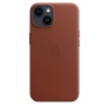 Apple kaitsekest iPhone 14 Leather Case with MagSafe Umber, pruun