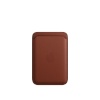 Apple magnetiga kaarditasku iPhone Leather Wallet with MagSafe Umber, pruun