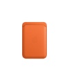 Apple magnetiga kaarditasku iPhone Leather Wallet with MagSafe Orange, oranž
