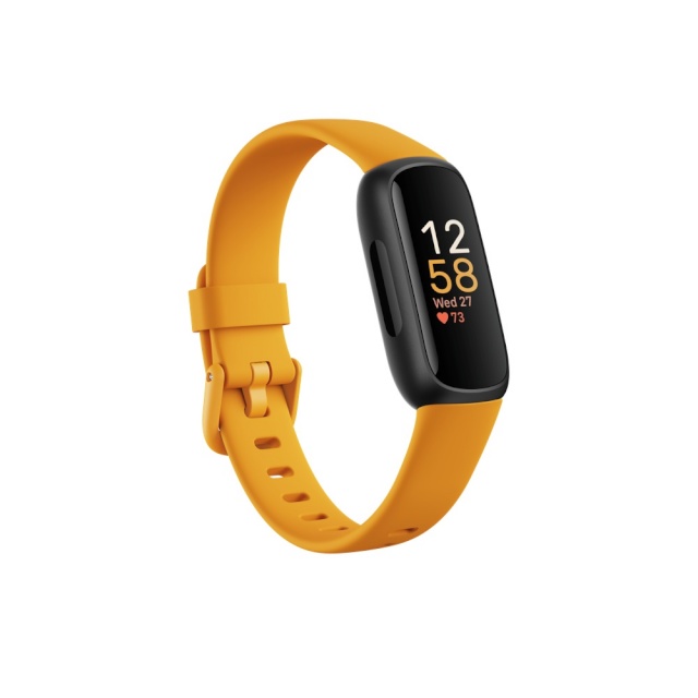 Fitbit aktiivsusmonitor Inspire 3, must/kollane