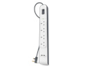 Belkin pikendusjuhe Surge Plus 4-fold incl. 2 x USB 2,4A