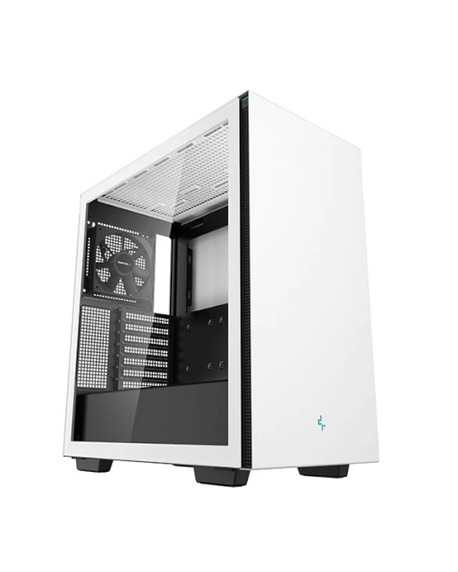 Deepcool korpus Mid Tower Case CH510, Side window, valge