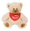 Beppe pehme mänguasi Plush toy Teddy bear with a scarf 16cm Poland