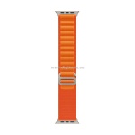 Apple kellarihm Watch 49mm Orange Alpine Loop - Large