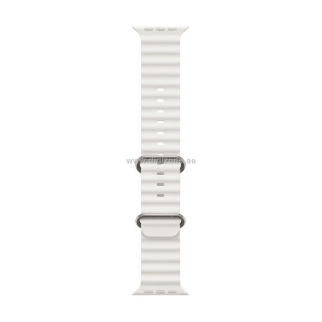 Apple kellarihm Watch 49mm White Ocean Band, valge
